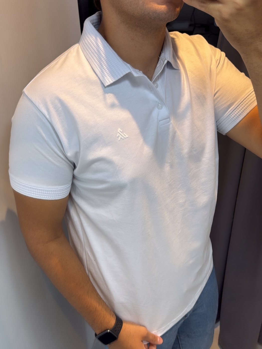 Polo Branca Premium